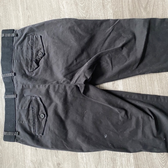 Mens Black MANGO Dresspants - Picture 2 of 2